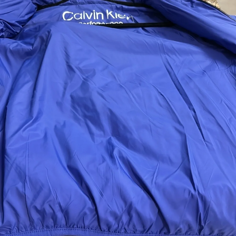 Calvin Klein Performance Blue jacket SZ XL - Picture 4 of 5